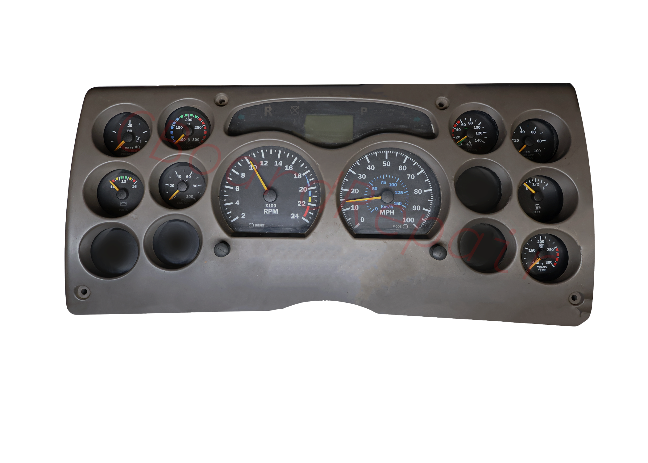Mack Granite CV713 Instrument Gauge Cluster Repair