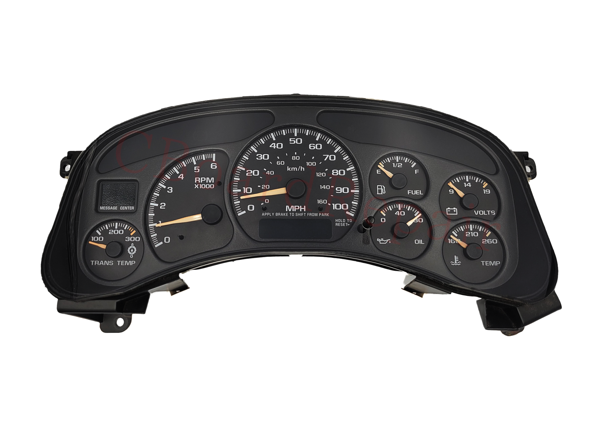 1999-2002 Chevrolet GM Instrument Cluster Repair