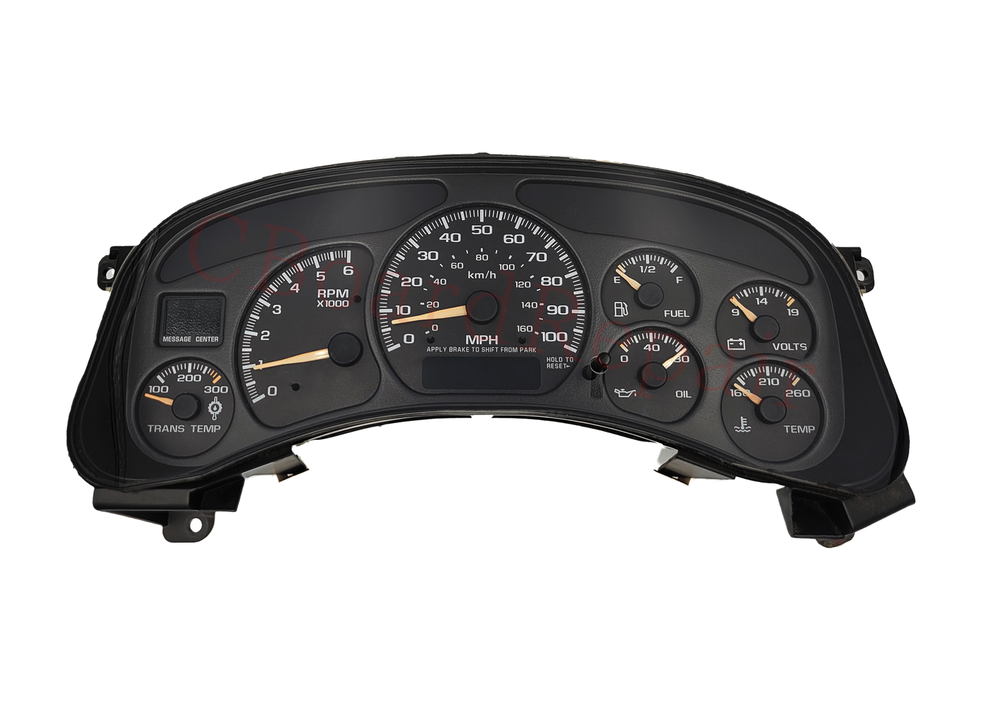 1999-2002 Chevrolet GM Instrument Cluster Repair Service - cboardrepair