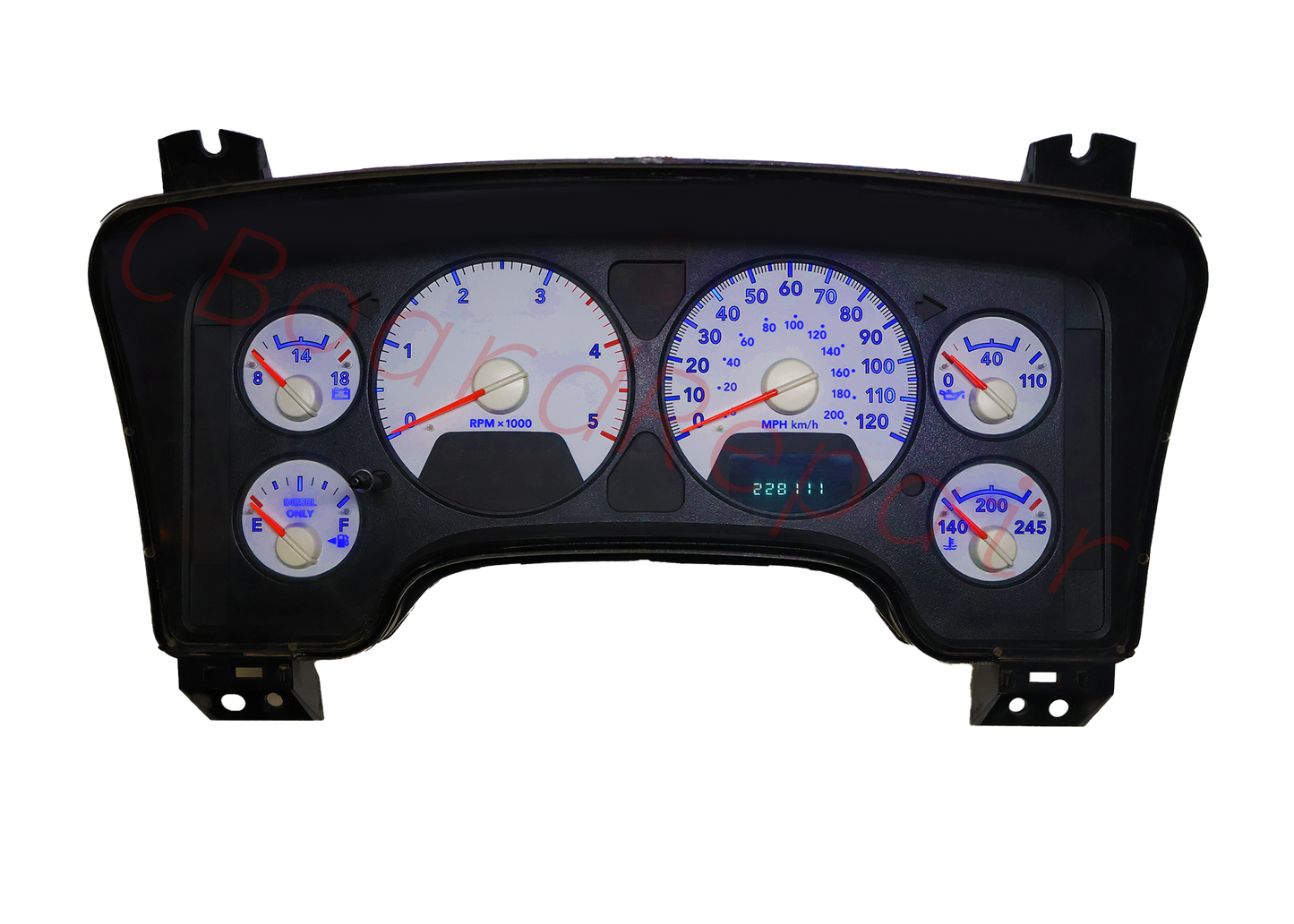 2002-2009 Dodge Ram Truck Instrument Cluster Repair - cboardrepair