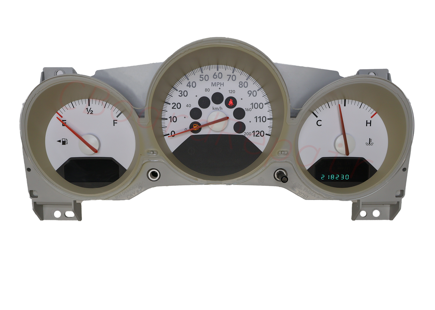 2007-2009 Dodge Caliber Instrument Gauge Cluster Repair