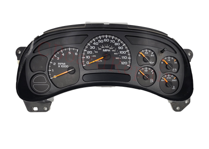 2003 Silverado recall instrument cluster failure symptom diagram