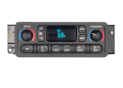 1997-2004 Chevy Corvette C5 Climate Control Display Repair With Leds - cboardrepair