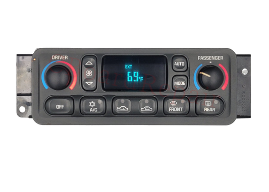 1997-2004 Chevy Corvette C5 Climate Control Display Repair With Leds - cboardrepair